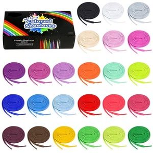 24 pairs Colored Shoelaces